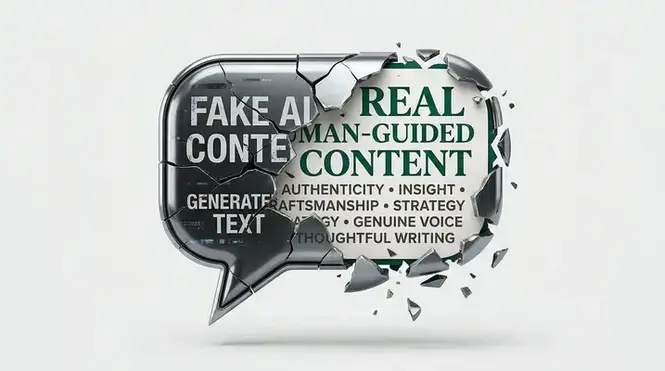 Why Most AI Content Sounds Fake and How I Fix It