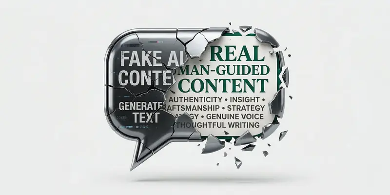 Why Most AI Content Sounds Fake and How I Fix It
